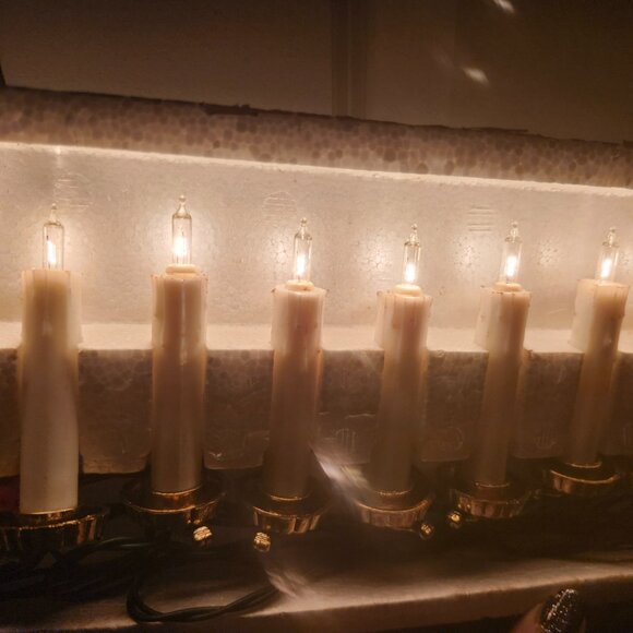 Vintage Foremost Industries Set of 10 Candle Lights - Indoor/Outdoor - Picture 7 of 7